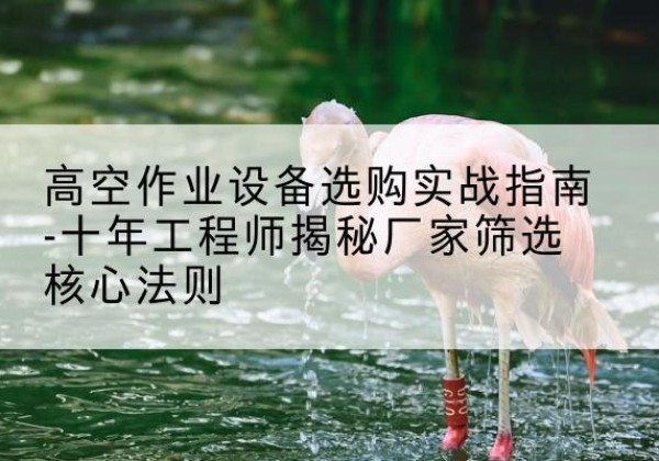 通州区剪叉式升降机厂家-高空作业设备选购实战指南-十年工程师揭秘厂家筛选核心法则